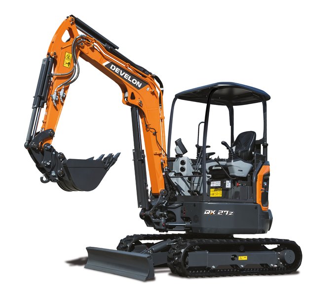 DEVELON Launches New Generation DX27Z-7M Mini-Excavator